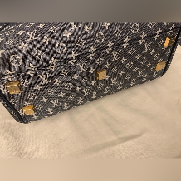 LOUIS VUITTON Josephine Speedy Bag PM Monogram Black Boston Mini Lin Purse - Picture 11 of 16